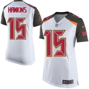 Femmes Nike Tampa Bay Buccaneers # 15 Lavelle Hawkins Élite blanc NFL Maillot Magasin