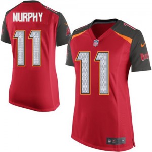 Femmes Nike Tampa Bay Buccaneers # 11 Louis Murphy élite rouge équipe NFL Maillot Magasin de couleur