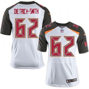 Hommes Nike Tampa Bay Buccaneers # 62 Evan Dietrich-Smith Élite blanc NFL Maillot Magasin