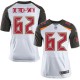 Men Nike Tampa Bay Buccaneers &62 Evan Dietrich-Smith Elite White NFL Jersey