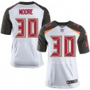 Men Nike Tampa Bay Buccaneers &30 D.J. Moore Elite White NFL Jersey