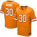 Men Nike Tampa Bay Buccaneers &30 D.J. Moore Elite Orange Glaze Alternate NFL Jersey