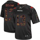Men Nike Tampa Bay Buccaneers &13 Mike Evans Elite Black Camo Fashion NFL Jersey