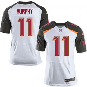Hommes Nike Tampa Bay Buccaneers # 11 Louis Murphy Élite blanc NFL Maillot Magasin