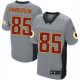 Men Nike Washington Redskins &85 Leonard Hankerson Elite Grey Shadow NFL Jersey