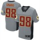 Men Nike Washington Redskins &98 Brian Orakpo Elite Grey Shadow NFL Jersey