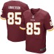 Men Nike Washington Redskins &85 Leonard Hankerson Elite Burgundy Red Team Color NFL Jersey