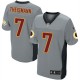 Men Nike Washington Redskins &7 Joe Theismann Elite Grey Shadow NFL Jersey