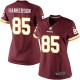 Women Nike Washington Redskins &85 Leonard Hankerson Elite Burgundy Red Team Color NFL Jersey