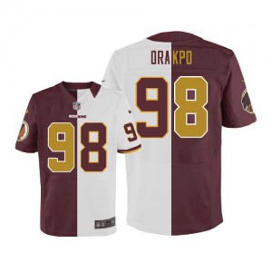 Hommes Nike Washington Redskins # 98 Brian Orakpo Élite Team/remplaçant deux tonnes NFL Maillot Magasin Hommes Nike Washington Redskins # 98 Brian Orakpo Élite Team/remplaçant deux tonnes NFL Maillot Magasin