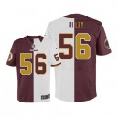 Men Nike Washington Redskins &56 Perry Riley Elite Team/Alternate Two Tone NFL Jersey