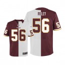 Men Nike Washington Redskins &56 Perry Riley Elite Team/Road Two Tone NFL Jersey
