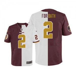 Hommes Nike Washington Redskins # 2 Kai Forbath élite Team/remplaçant deux tonnes NFL Maillot Magasin