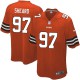 Youth Nike Cleveland Browns &97 Jabaal Sheard Elite Orange Alternate NFL Jersey
