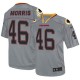 Men Nike Washington Redskins &46 Alfred Morris Elite Lights Out Grey NFL Jersey