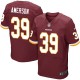 Men Nike Washington Redskins &39 David Amerson Elite Burgundy Red Team Color NFL Jersey