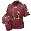 Men Nike Washington Redskins &17 Doug Williams Elite Burgundy Red Drift Fashion NFL Jersey