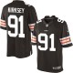 Youth Nike Cleveland Browns &91 Christian Kirksey Elite Brown Team Color NFL Jersey