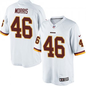 Jeunesse Nike Washington Redskins # 46 Alfred Morris Élite blanc NFL Maillot Magasin