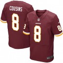 Men Nike Washington Redskins &8 Kirk Cousins Elite Burgundy Red Team Color NFL Jersey
