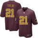 Youth Nike Washington Redskins &21 Sean Taylor Elite Burgundy Red/Gold Number Alternate 80TH Anniversary NFL Jersey