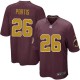 Youth Nike Washington Redskins &26 Clinton Portis Elite Burgundy Red/Gold Number Alternate 80TH Anniversary NFL Jersey