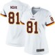 Women Nike Washington Redskins &81 Art Monk Elite White NFL Jersey