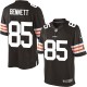 Youth Nike Cleveland Browns &85 Earl Bennett Elite Brown Team Color NFL Jersey