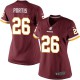 Women Nike Washington Redskins &26 Clinton Portis Elite Burgundy Red Team Color NFL Jersey