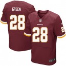 Men Nike Washington Redskins &28 Darrell Green Elite Burgundy Red Team Color NFL Jersey
