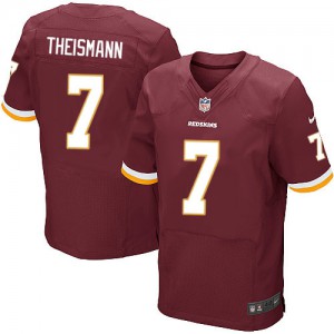 Hommes Nike Washington Redskins # 7 Joe Theismann élite Bourgogne rouge équipe NFL Maillot Magasin de couleur Hommes Nike Washington Redskins # 7 Joe Theismann élite Bourgogne rouge équipe NFL Maillot Magasin de couleur