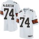 Youth Nike Cleveland Browns &74 Paul McQuistan Elite White NFL Jersey