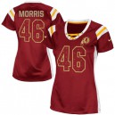 Women Nike Washington Redskins &46 Alfred Morris Elite Burgundy Red Draft Him Shimmer NFL Jersey