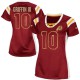 Women Nike Washington Redskins &10 Robert Griffin III Elite Burgundy Red Draft Him Shimmer NFL Jersey