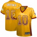 Women Nike Washington Redskins &10 Robert Griffin III Elite Gold Drift Fashion NFL Jersey
