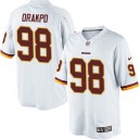Youth Nike Washington Redskins &98 Brian Orakpo Elite White NFL Jersey
