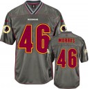 Youth Nike Washington Redskins &46 Alfred Morris Elite Grey Vapor NFL Jersey
