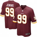 Youth Nike Washington Redskins &99 Jarvis Jenkins Elite Burgundy Red Team Color NFL Jersey