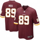 Youth Nike Washington Redskins &89 Santana Moss Elite Burgundy Red Team Color NFL Jersey
