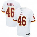 Men Nike Washington Redskins &46 Alfred Morris New Elite White NFL Jersey
