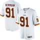 Youth Nike Washington Redskins &91 Ryan Kerrigan Elite White NFL Jersey