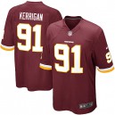 Youth Nike Washington Redskins &91 Ryan Kerrigan Elite Burgundy Red Team Color NFL Jersey