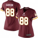 Women Nike Washington Redskins &88 Pierre Garcon Elite Burgundy Red Team Color NFL Jersey