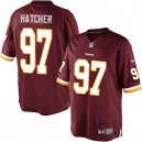 Youth Nike Washington Redskins &97 Jason Hatcher Elite Burgundy Red Team Color NFL Jersey