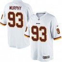 Youth Nike Washington Redskins &93 Trent Murphy Elite White NFL Jersey