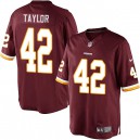 Youth Nike Washington Redskins &42 Charley Taylor Elite Burgundy Red Team Color NFL Jersey
