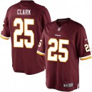 Youth Nike Washington Redskins &25 Ryan Clark Elite Burgundy Red Team Color NFL Jersey
