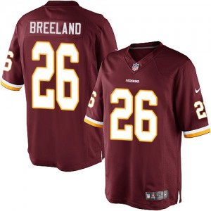 Jeunesse Nike Washington Redskins # 26 Bashaud Breeland élite Bourgogne rouge équipe NFL Maillot Magasin de couleur Jeunesse Nike Washington Redskins # 26 Bashaud Breeland élite Bourgogne rouge équipe NFL Maillot Magasin de couleur