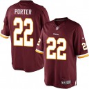 Youth Nike Washington Redskins &22 Tracy Porter Elite Burgundy Red Team Color NFL Jersey
