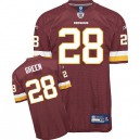 Reebok Washington Redskins &28 Darrell Green Red Team Color Authentic Throwback NFL Jersey
